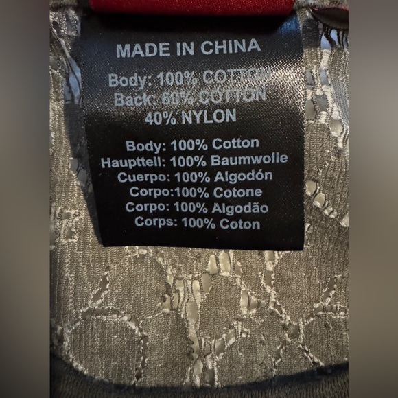 Indian Motorcycle Women's Charcoal Long Sleeve Tee Medium Biker Chic Moto style - Picture 6 of 8